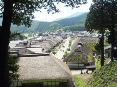 ２０１７年の旅、福島３日目行きたかった処の一つ”大内宿”を散策。